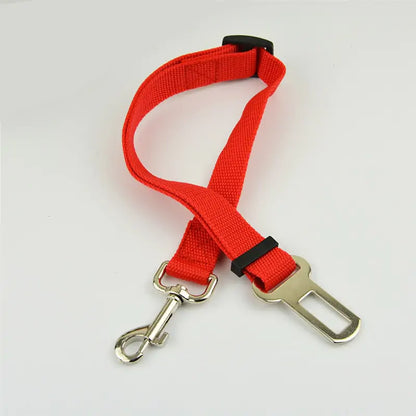 ADJUSTABLE SEAT BELT HARNESS FOR DOGS