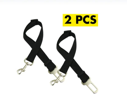 ADJUSTABLE SEAT BELT HARNESS FOR DOGS