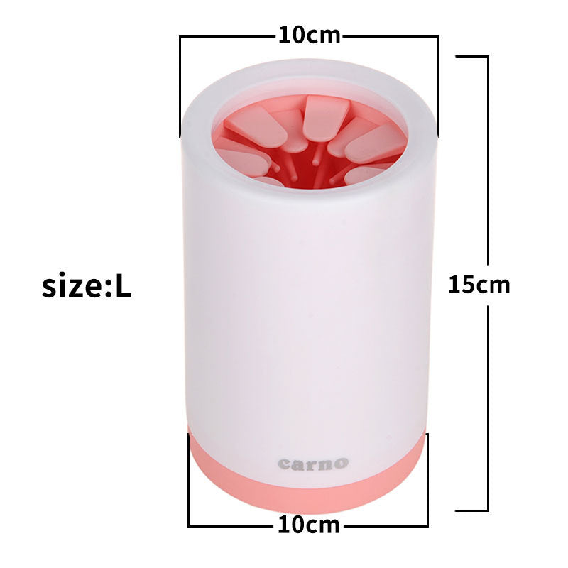 PORTABLE PET PAW CLEANER CUP