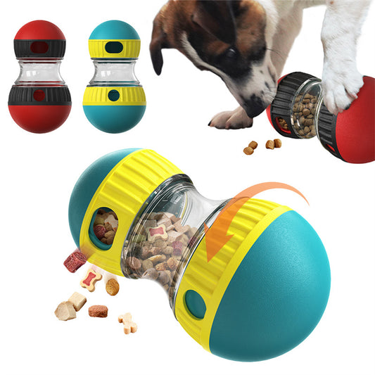 FOOD DISPENSING DOG TOY TUMBLER