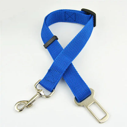 ADJUSTABLE SEAT BELT HARNESS FOR DOGS