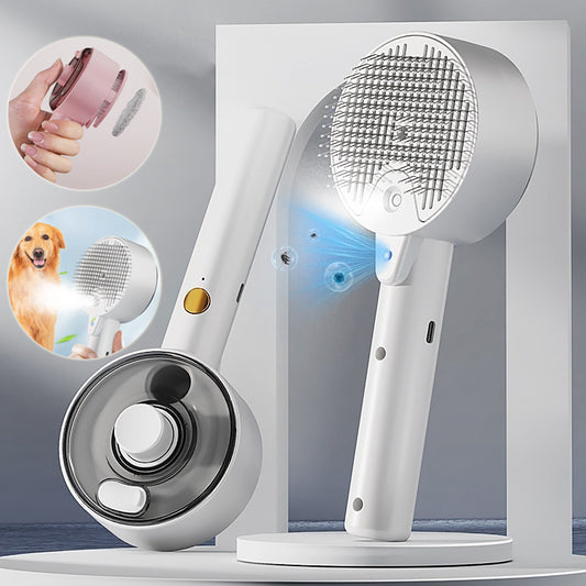 PET HAIR REMOVAL STEAM BRUSH