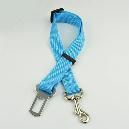 ADJUSTABLE SEAT BELT HARNESS FOR DOGS