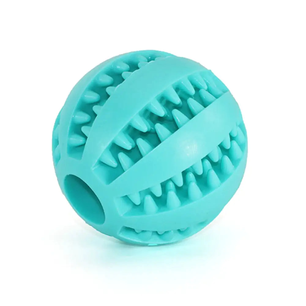 INTERACTIVE DOG RUBBER BALL